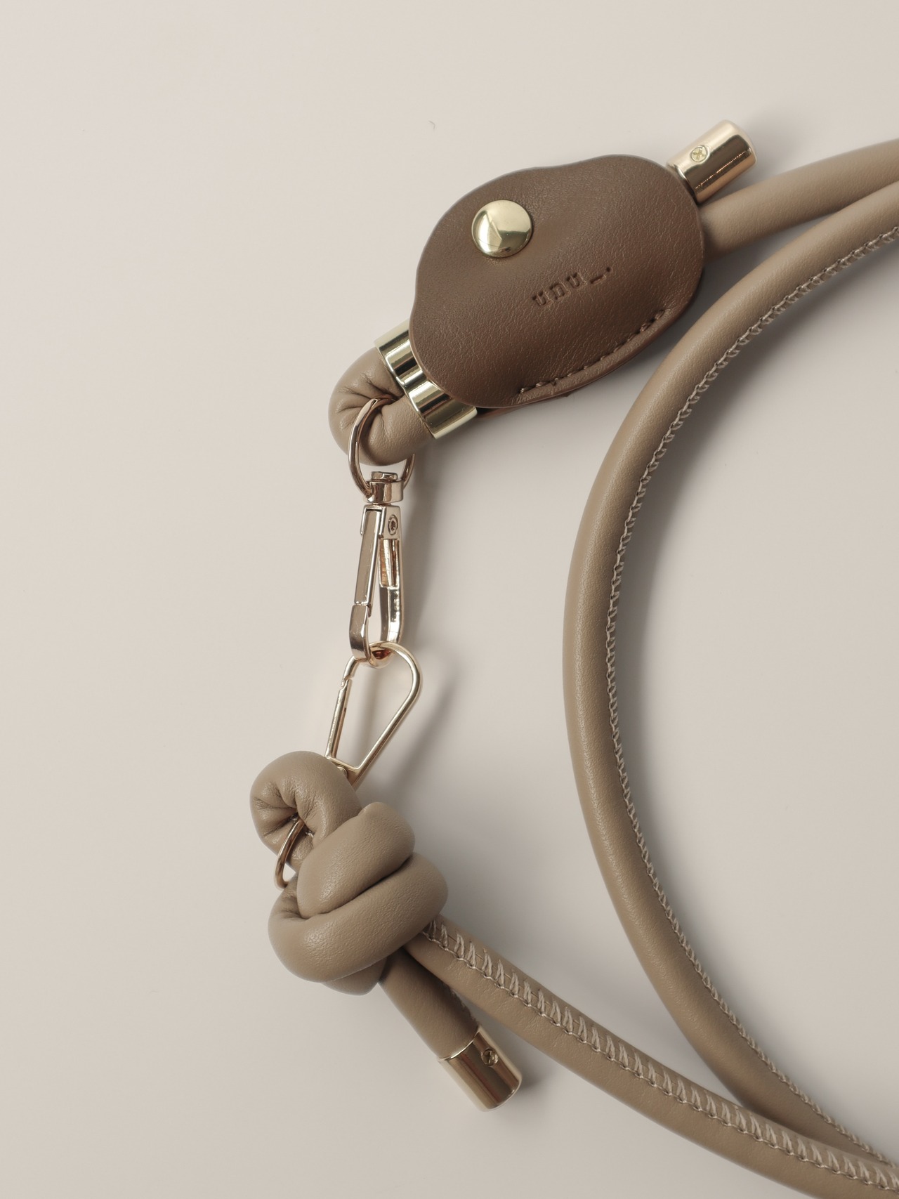 asymmetry tag（beige/long） - 5