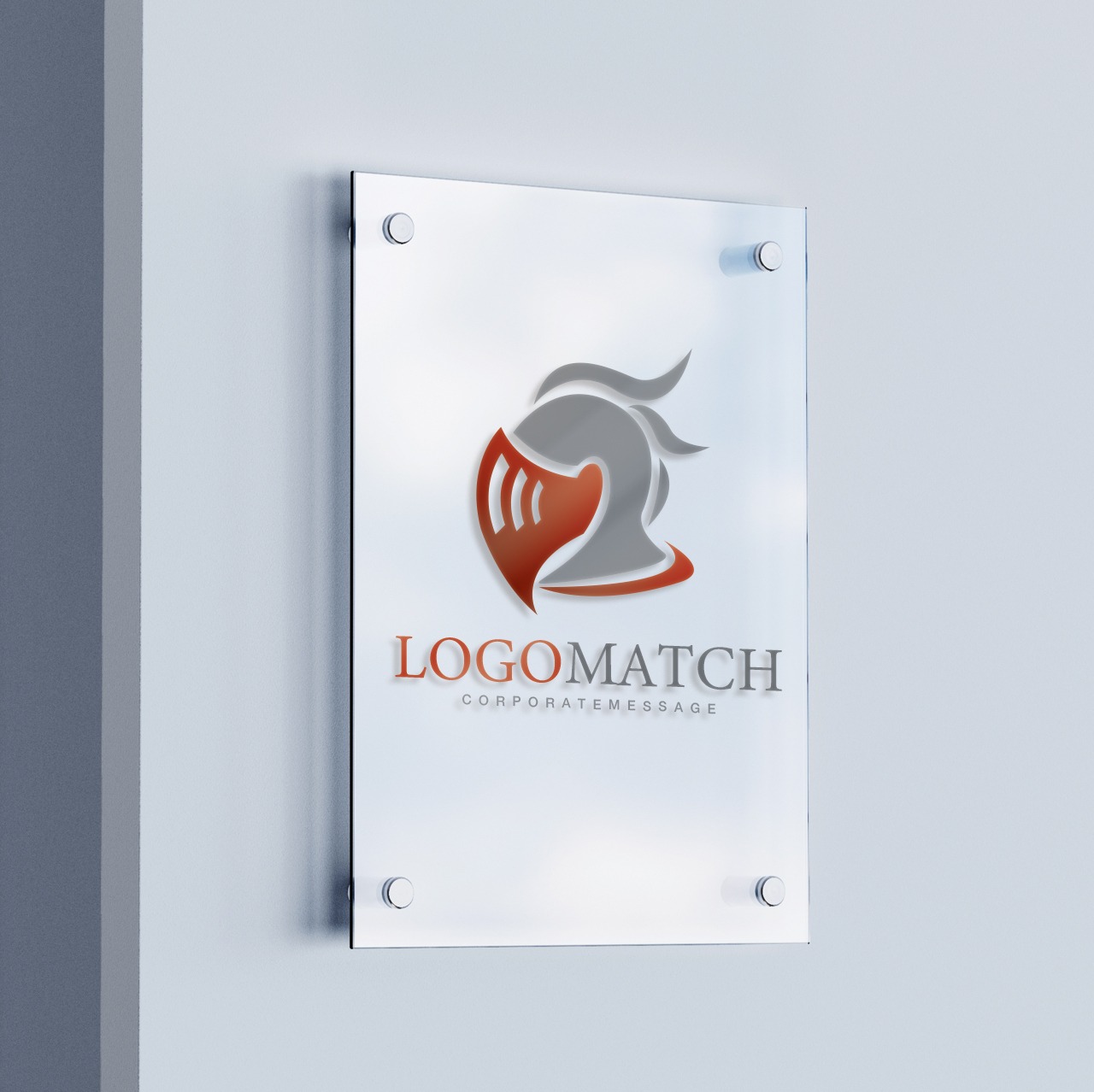 勇敢なナイトのロゴ