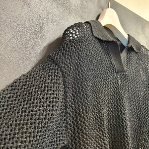 古着 メッシュニット プルオーバー