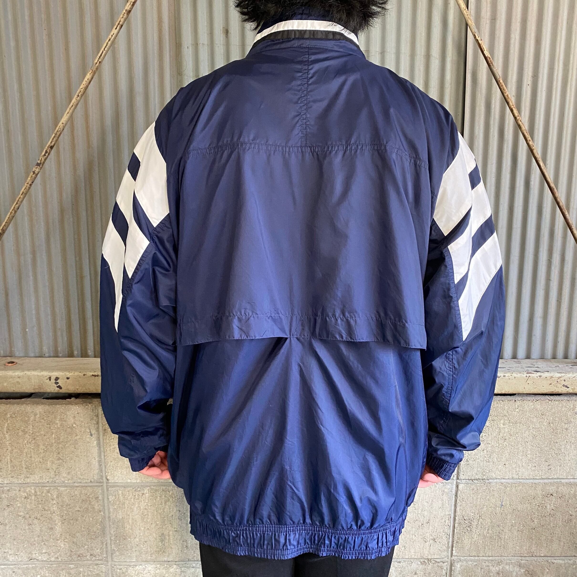 90s adidas ナイロン ジャケット XL ビッグサイズ Y2K