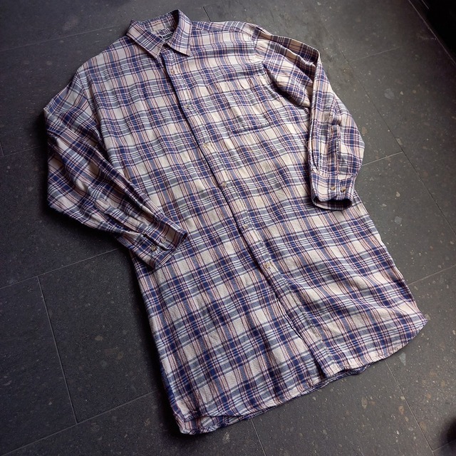 ドイツ製？ フルオープングランパシャツ used [104016]