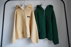 Half zip foody sweat_S/M size
