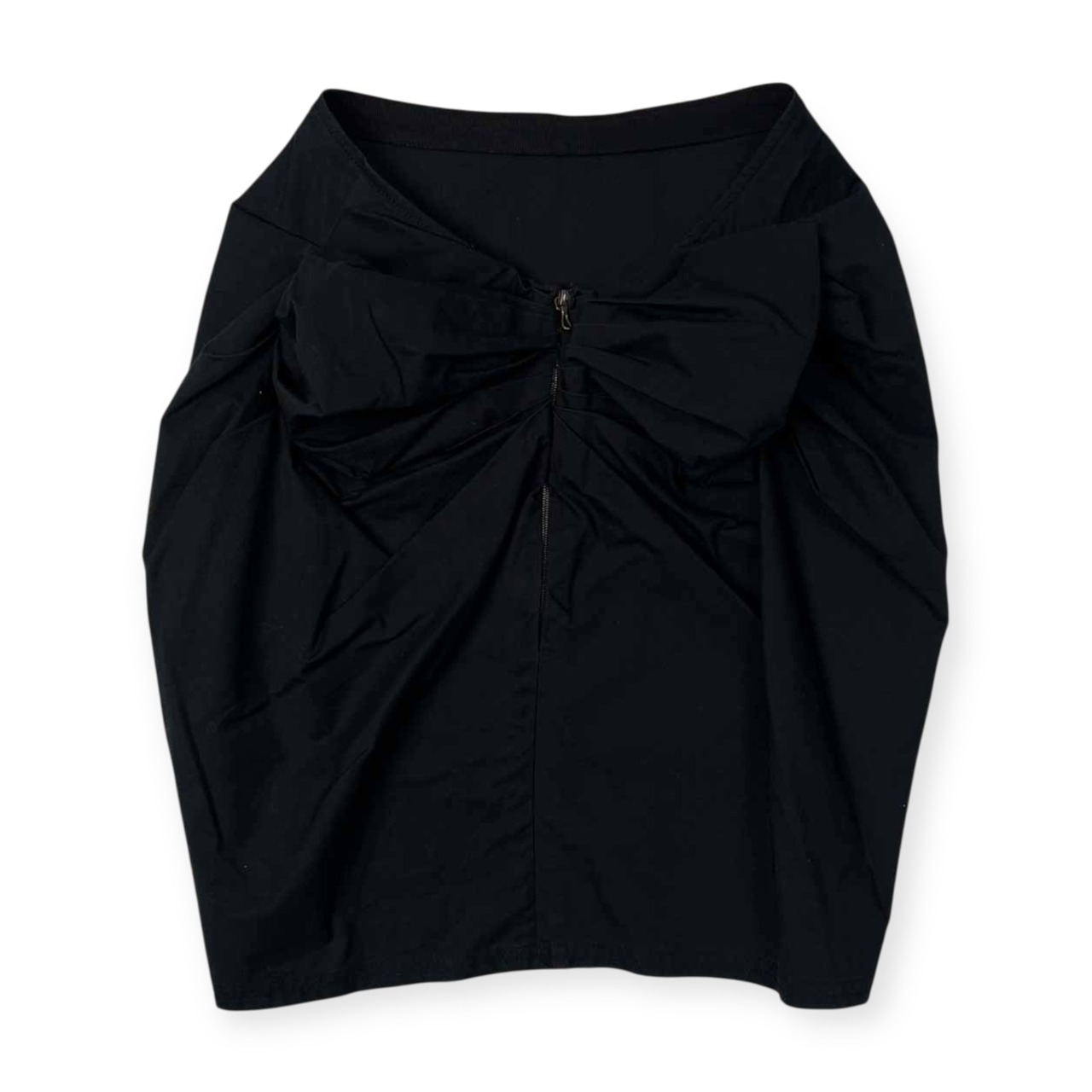 イタリア製 LANVIN ランバン デザイン スカート 36 /ブラック/レディース/コロネット代理