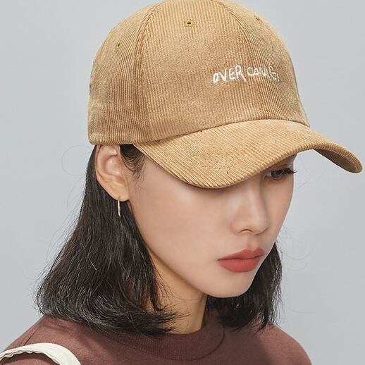 刺繍入りアルファベットベースボールハットコーデュロイレトロキャップ秋冬メンズ・レディーストレンディヒップホップハット ブラック・アイド・ピーズ68888770487