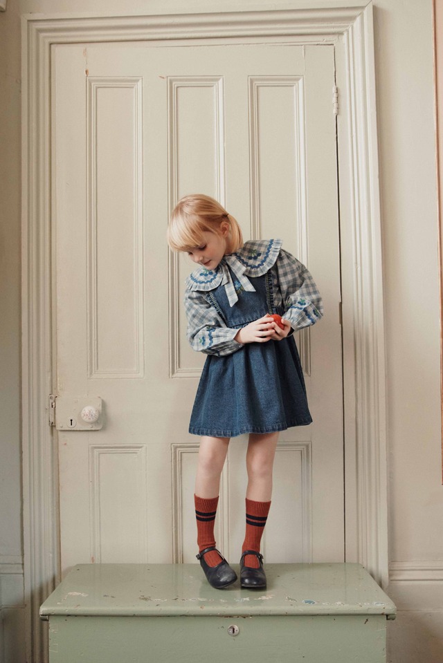 【Emile et Ida】Colour Terracotta embroidery