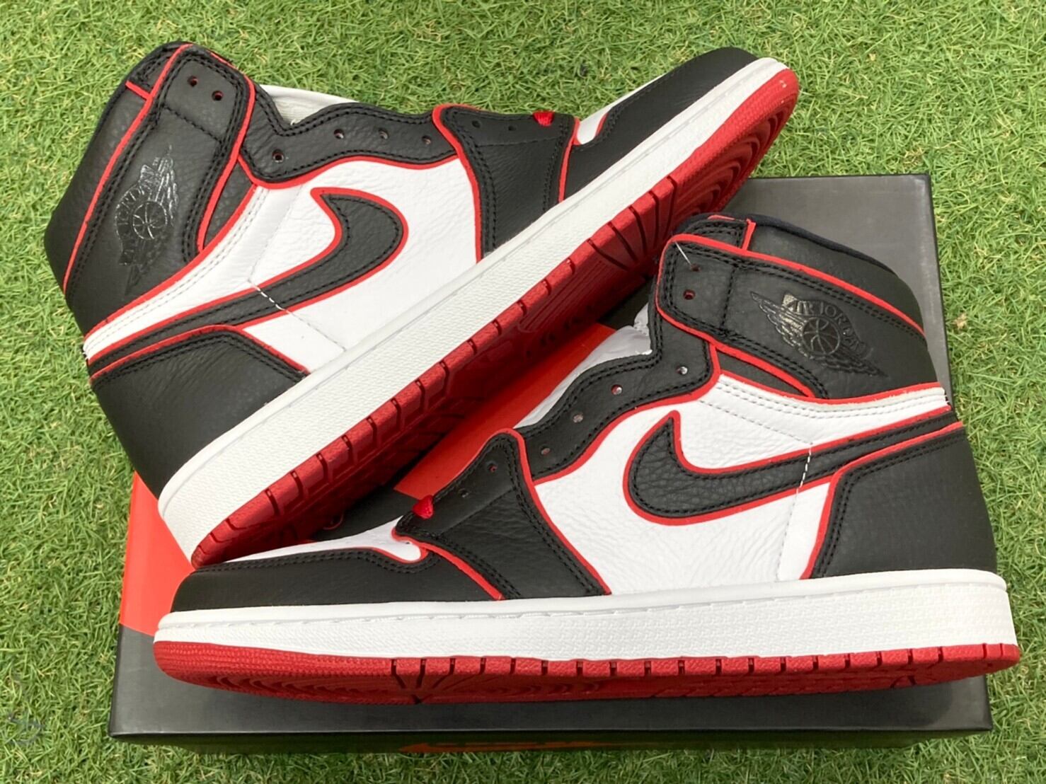 NIKE AIR JORDAN 1 RETRO HIGH OG BLOOD LINE 27.5cm 555088-062 