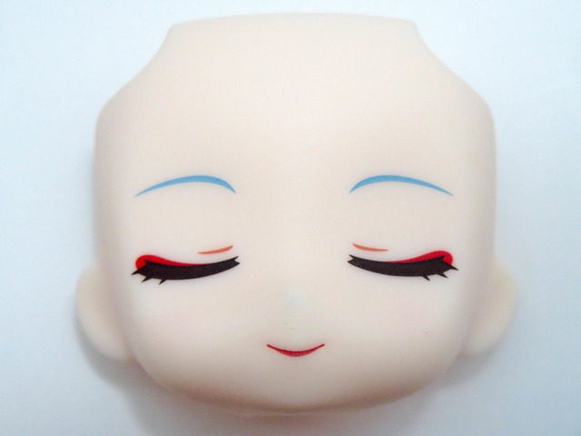 【SALE】【850】 雪ミク タンチョウ巫女Ver. 顔パーツ 祈り顔　ねんどろいど