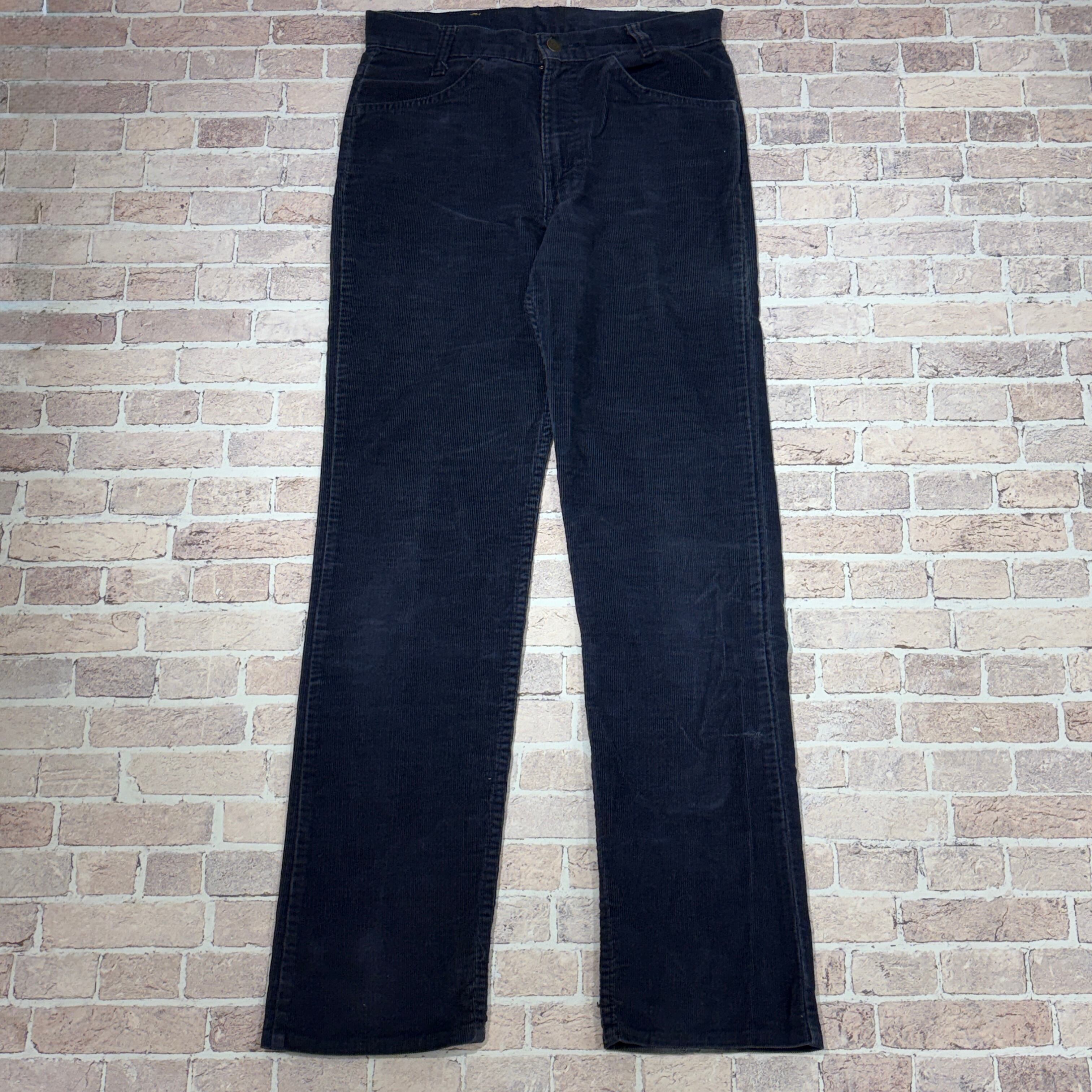 Ⓚ1980s LEVI'S 719 CORDS PANT NAVY | safarionline