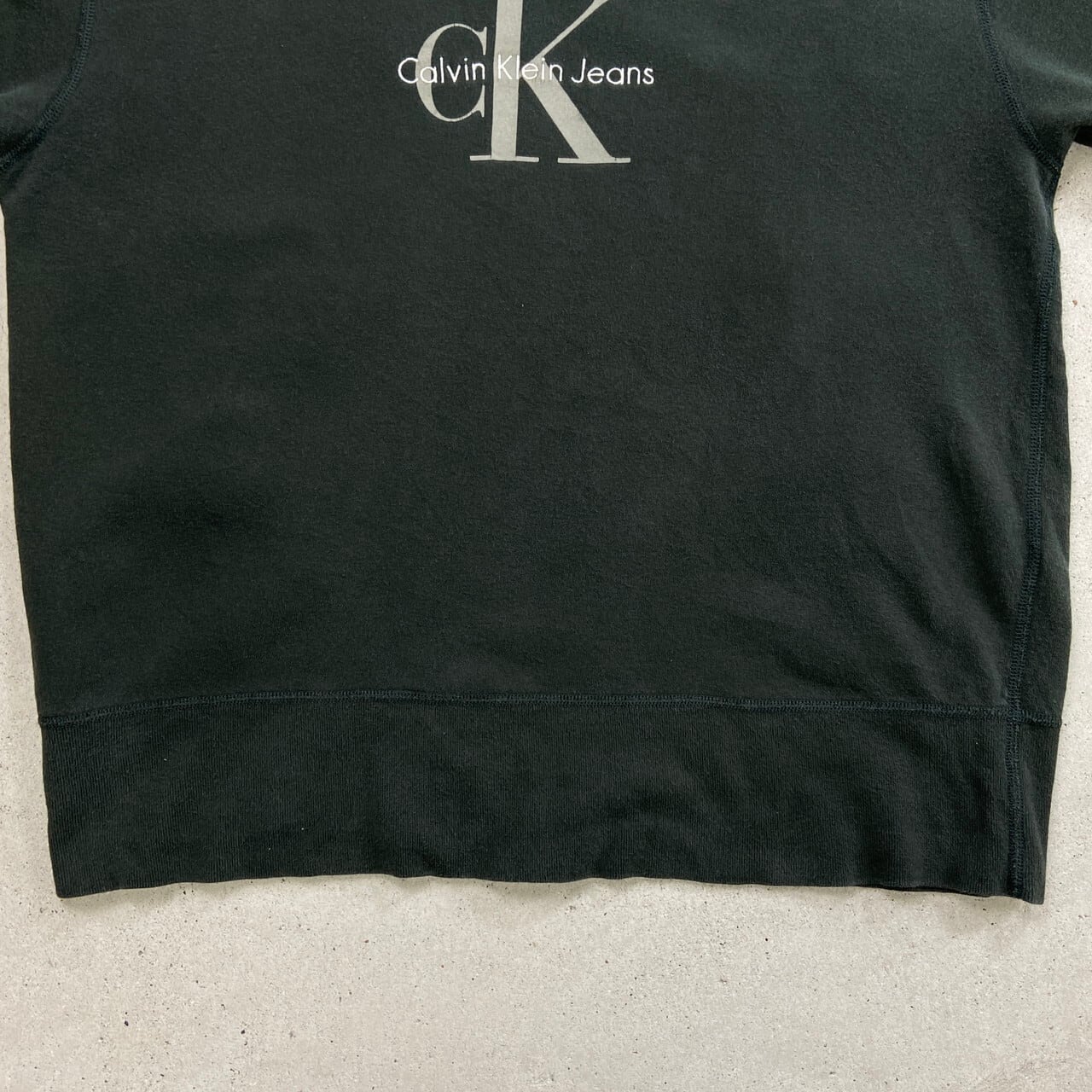 90年代 USA製 Calvin Klein Jeans カルバンクライン ビッグロゴ 