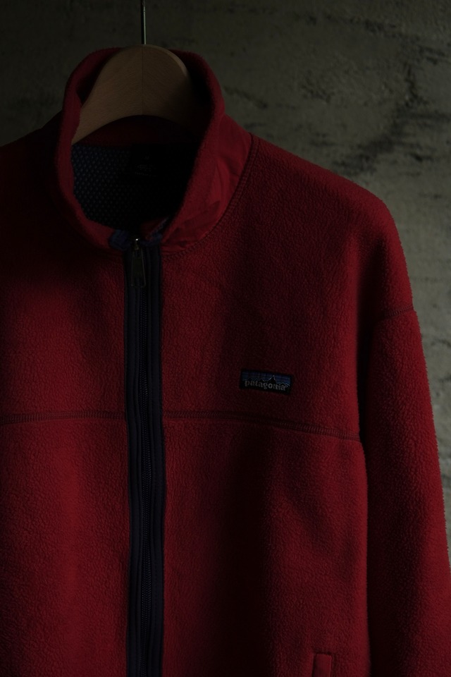 Utah／90's"patagonia" P.E.E.  fleece jacket／red