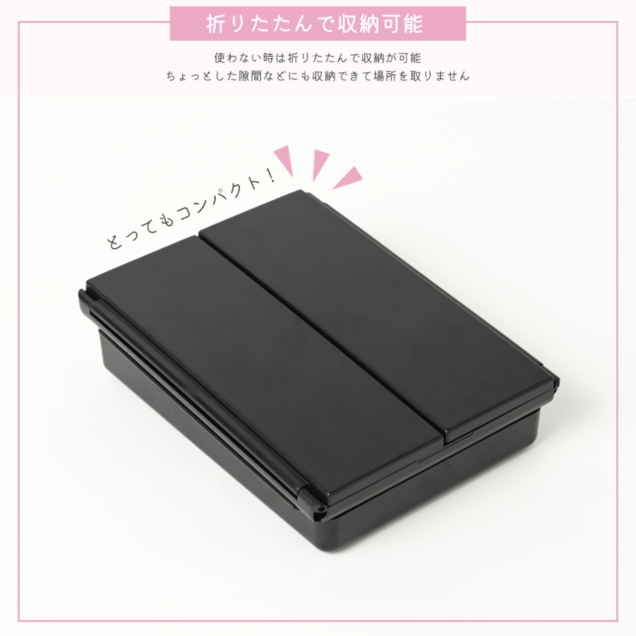 LEDライト付き卓上ミラー l5hm005