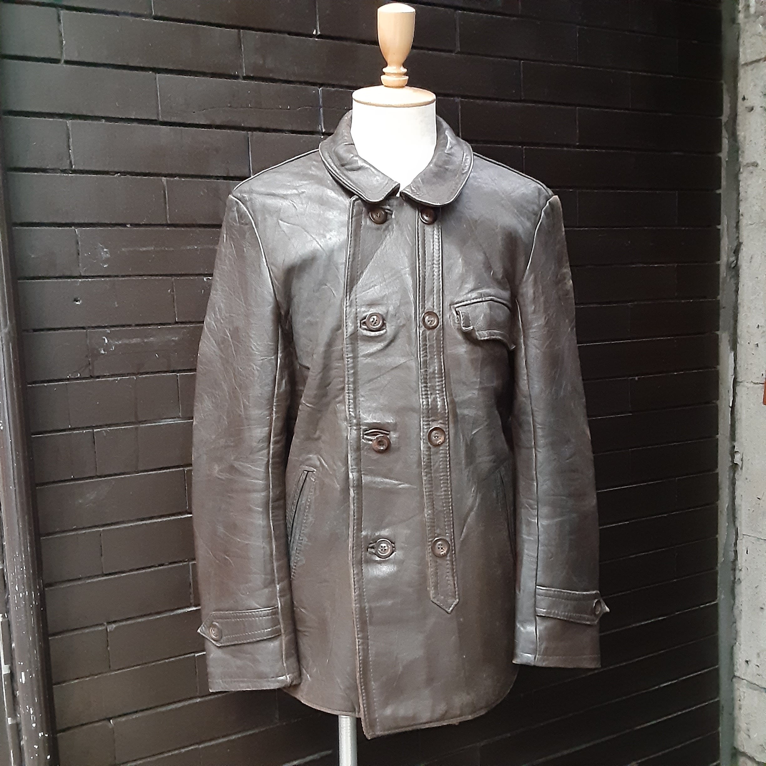 French Vintage "Corbusier" Leather Jacket フレンチヴィンテージ