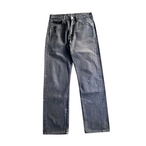 【古着】90's Levi's501 Color Denim Pants (navy)