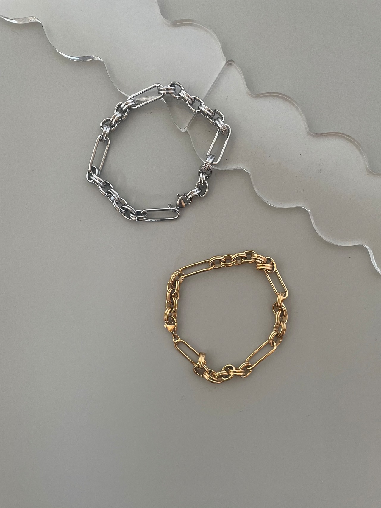 mix link bracelet