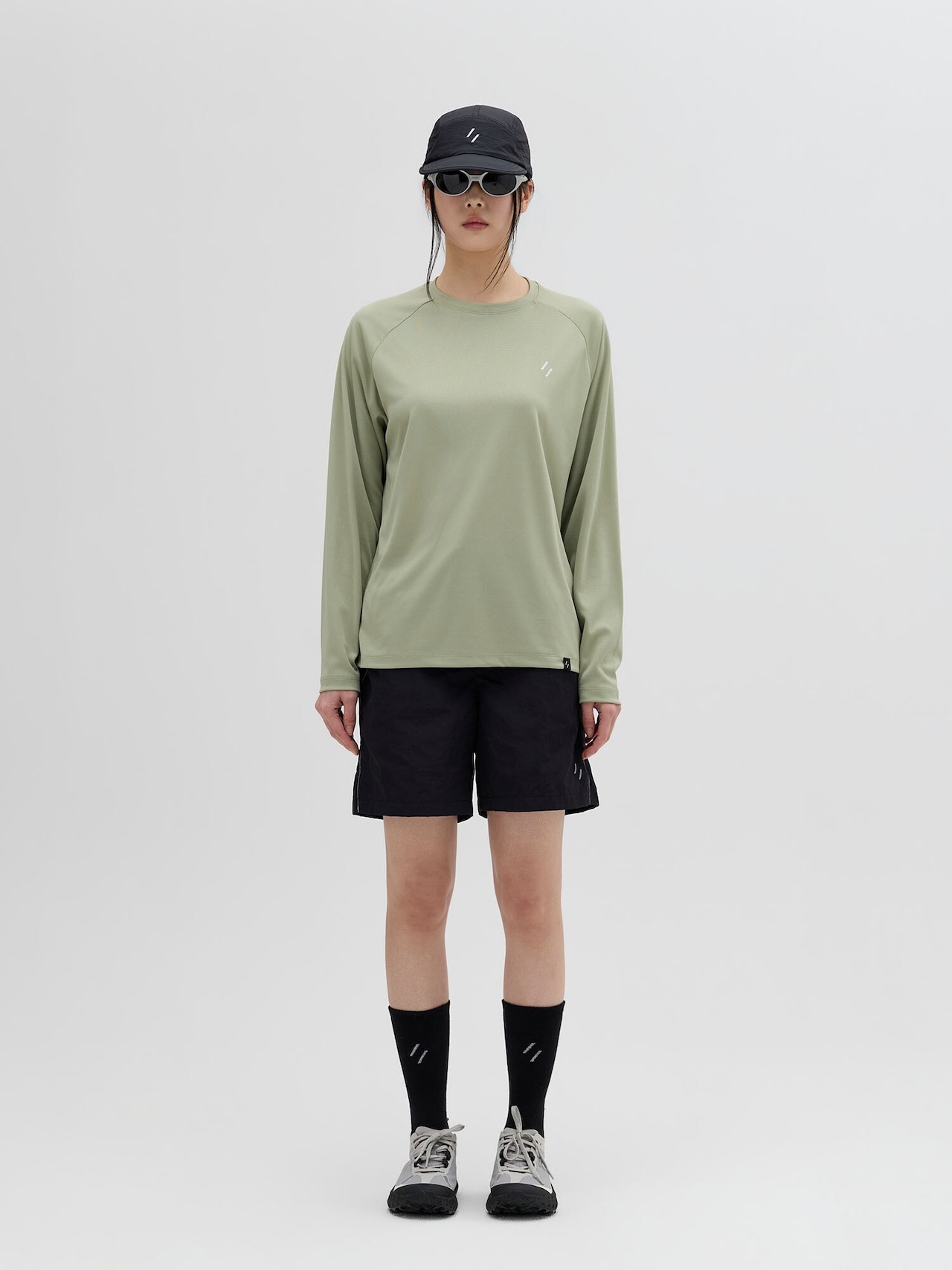 BRISA RAGLAN LONG SLEEVES T-SHIRT_SAGE GREEN