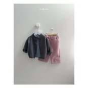 【取寄】minirobe ワッフルハイネックカーディガン｜冬服｜韓国子供服