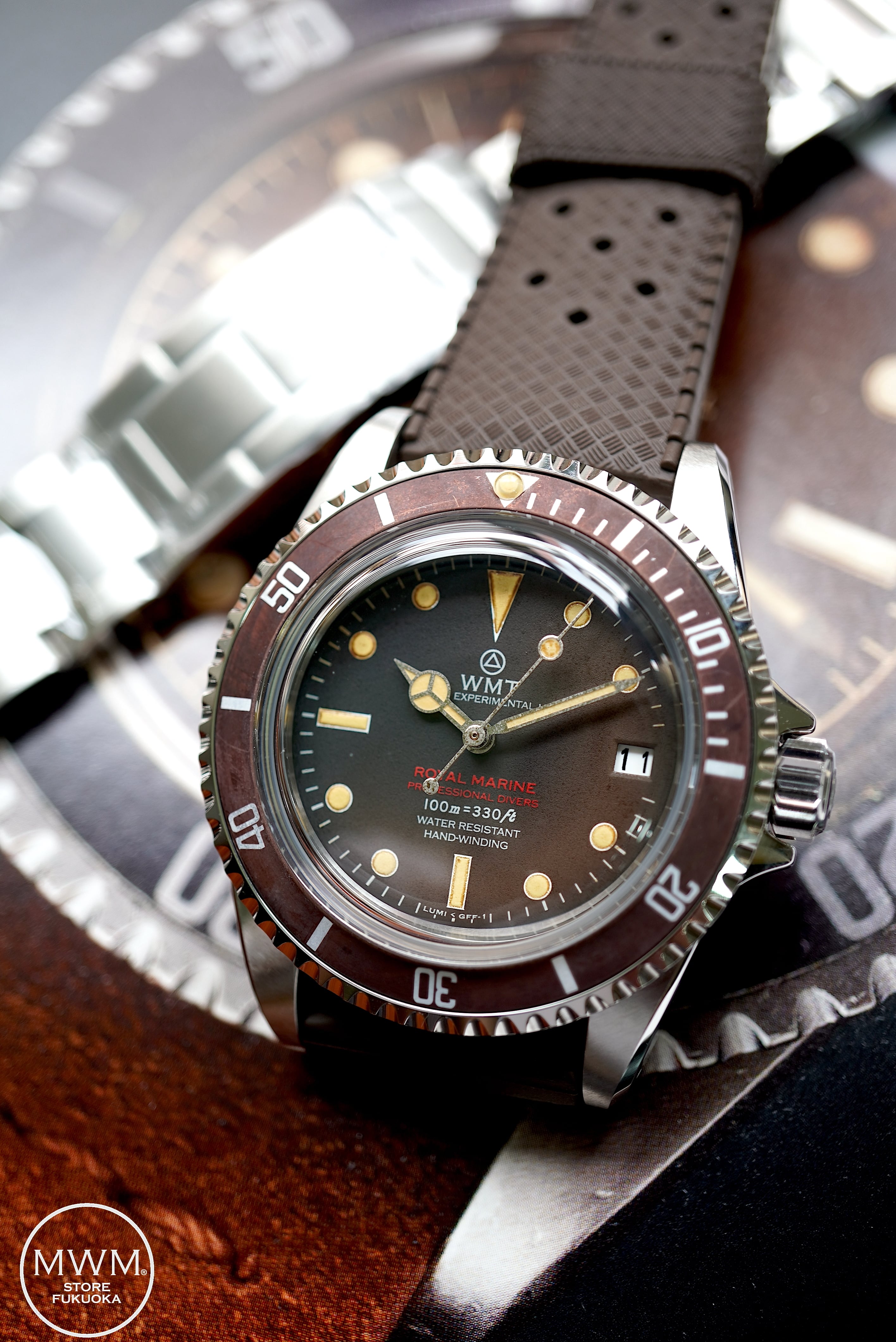 WMT Royal Marine – Tropical Brown / Aged Edition / Metal