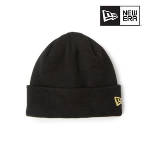 NEW ERA ニューエラ キッズ Kid's ベーシック カフニット ブラック ニット帽 子供用 キッズ帽子 15125236 BLACKGOLD