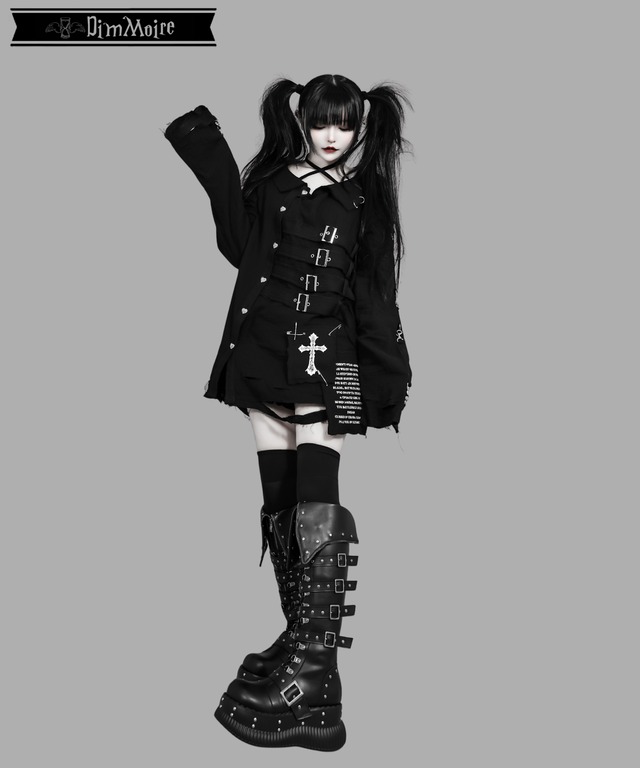 拘束ガーゼトップス【Black】