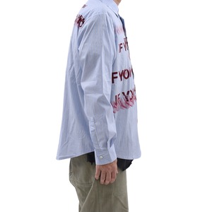 【Birth Of Royal Child】IF YOU KNOW Velour Letter Shirt