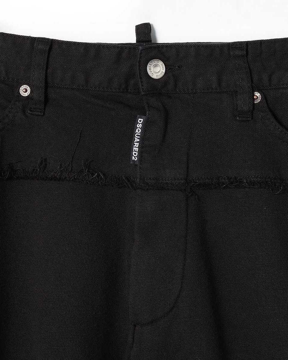 DSQUARED2 】ブラックジムパンツ | idealclasse