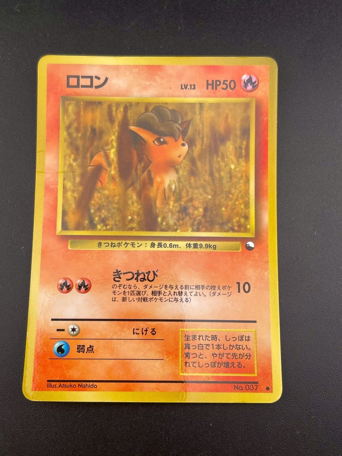 中古品】 タケシのキュウコン LV.30 HP70 No.038 リーダーズスタジアム