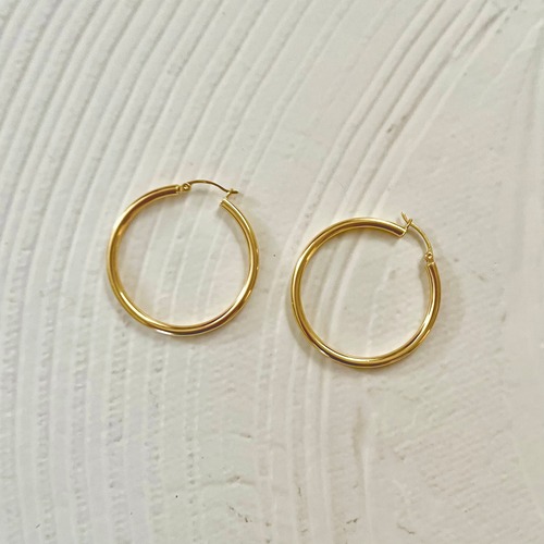 【14K-2-19】14K real gold earring