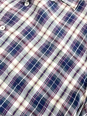 60s IZOD S/S OPEN COLLAR SHIRT Size XL程