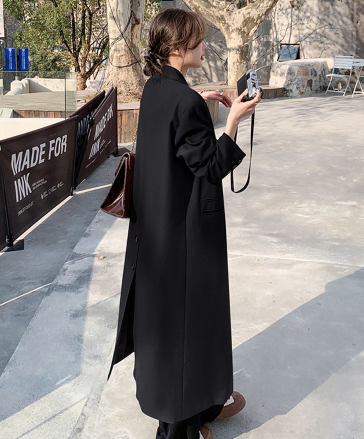 シティドレープロングコート 3color A0645 - 10