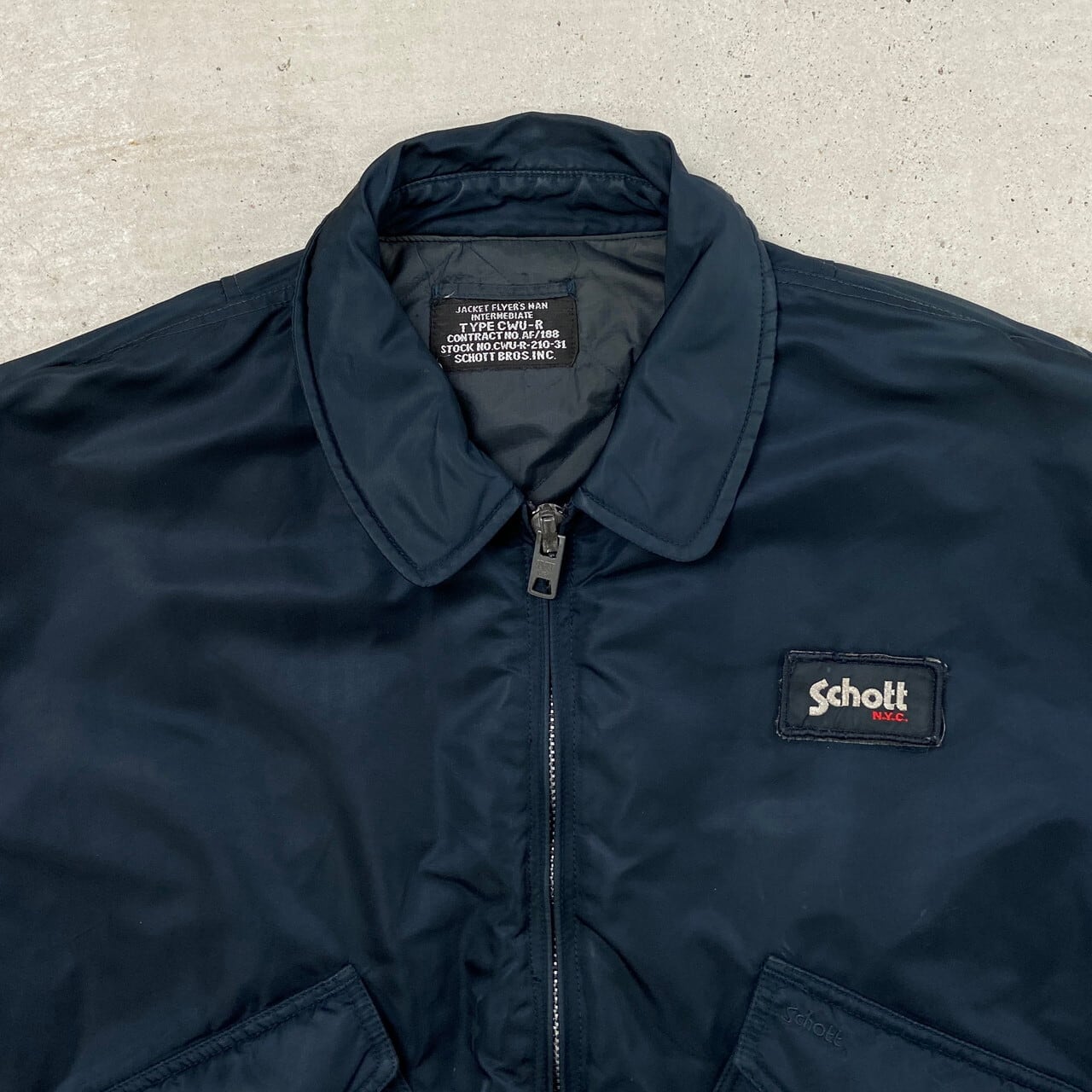 Schott ショット CWU-R ミリタリー フライトジャケット メンズ2XL相当 