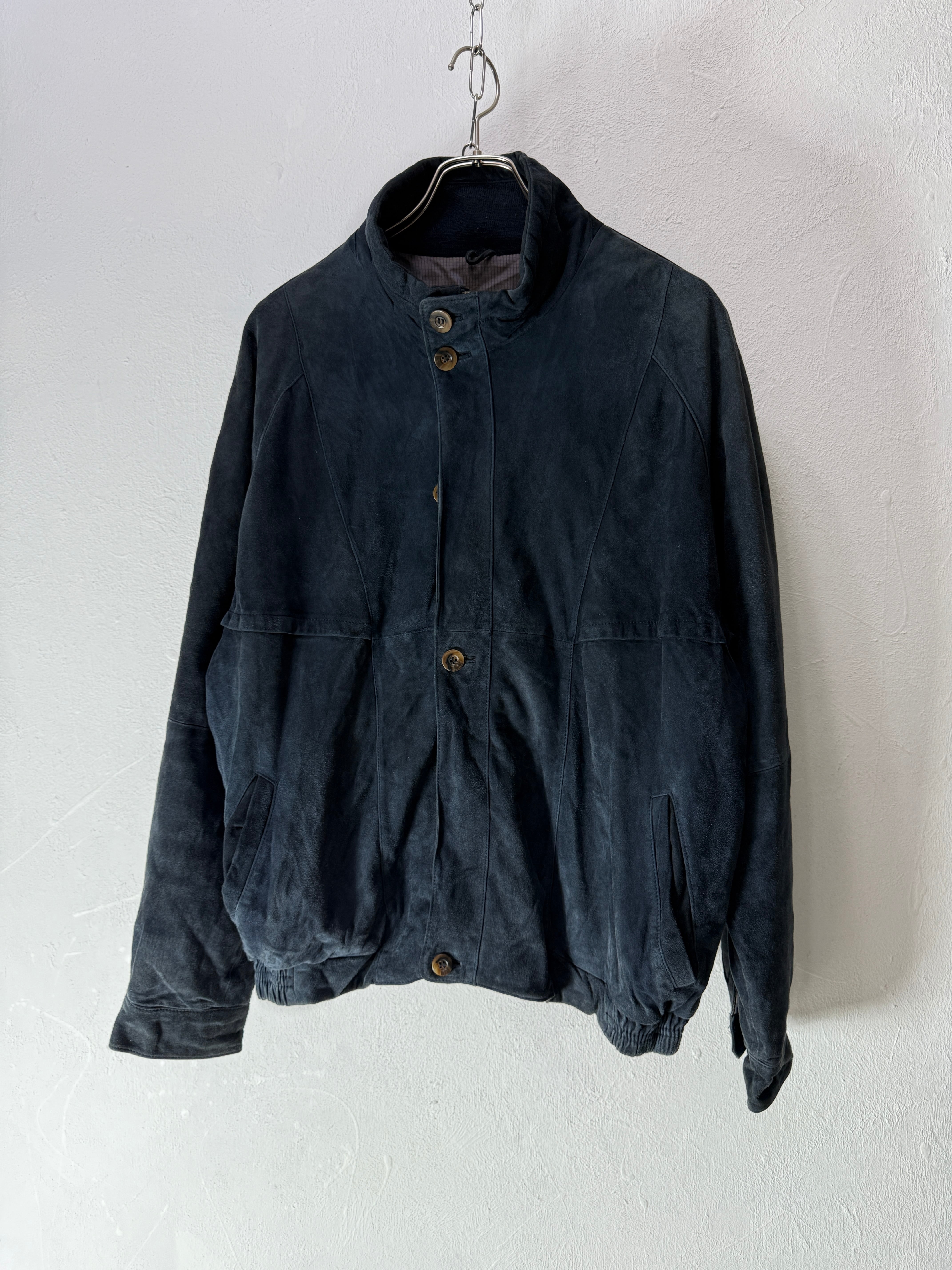 90s EUR Genuine Suede leatherBlouson