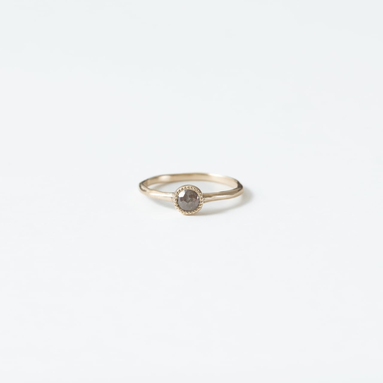 ローズカットダイヤモンドリング