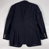 NEW YORKER ニューヨーカー 3B テーラードジャケット YA6/ネイビー ブラック メンズ