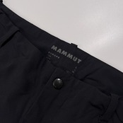 MAMMUT マムート トレッキング パンツ 登山パンツ ソフトシェルパンツ サイズ XL /ブラック ロゴ刺繍 ストレッチ アウトドア