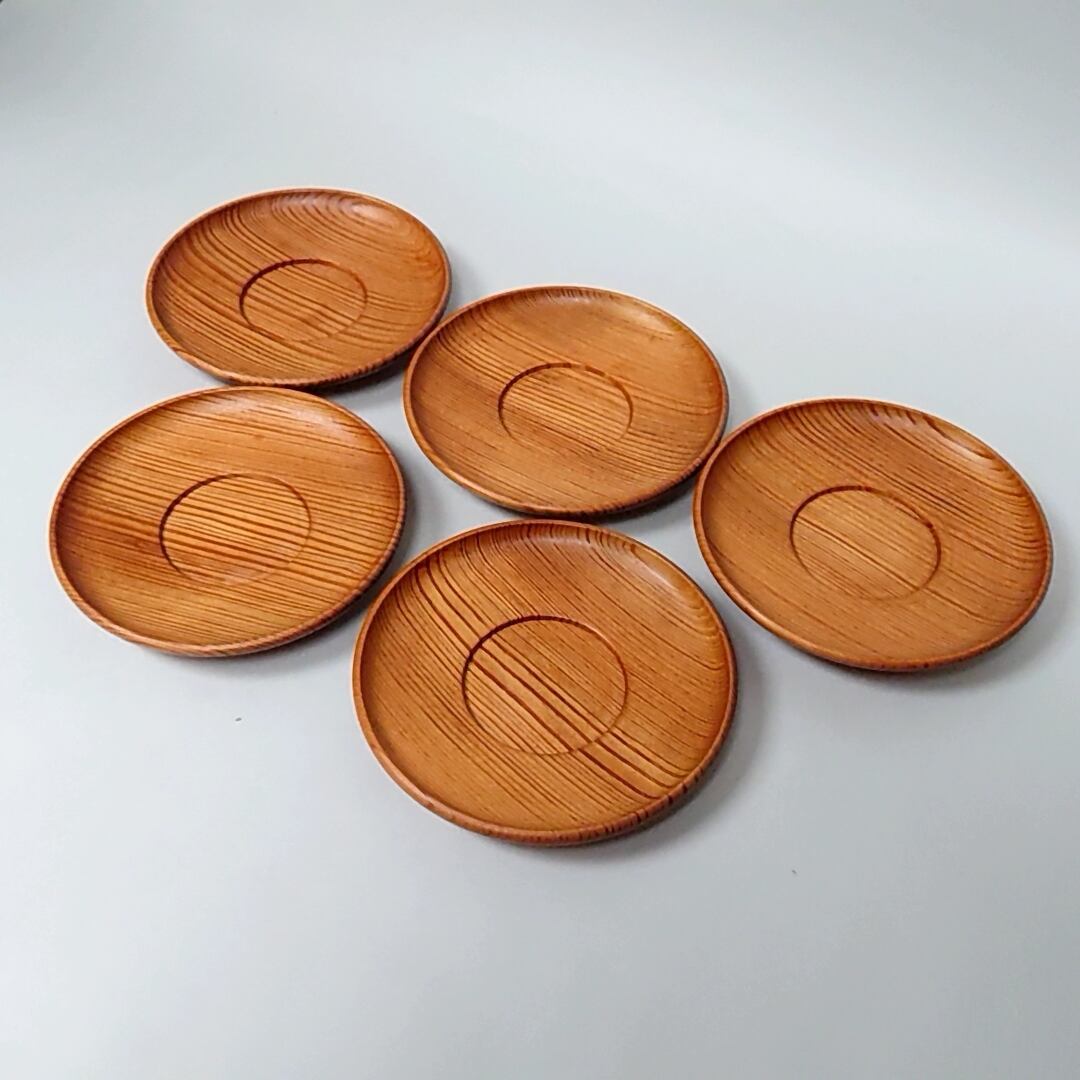 クラフトアリオカ 有岡良益作 肥松茶托揃 伝統工芸 CRAFT ARIOKA | coshiki