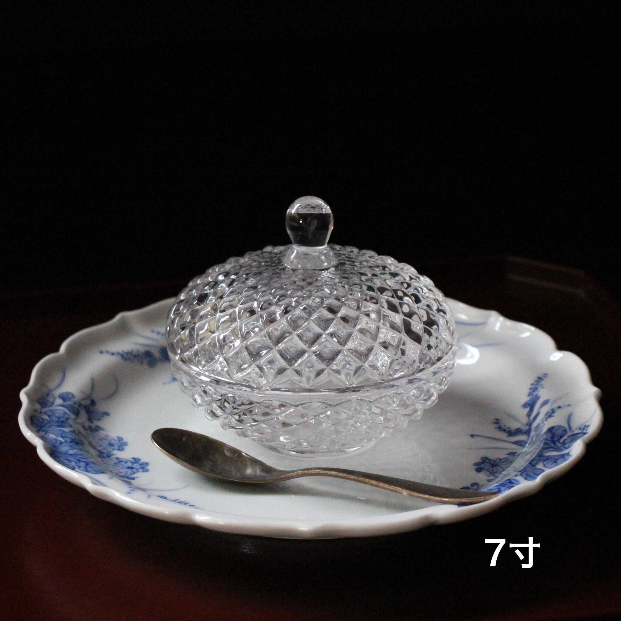 平戸嘉久正窯 野菊 輪花リム7寸皿 | 芦屋貴兆陶家 online shop