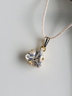 宝石質ホワイトトパーズ 18KGP 14KGF ペンダントップ