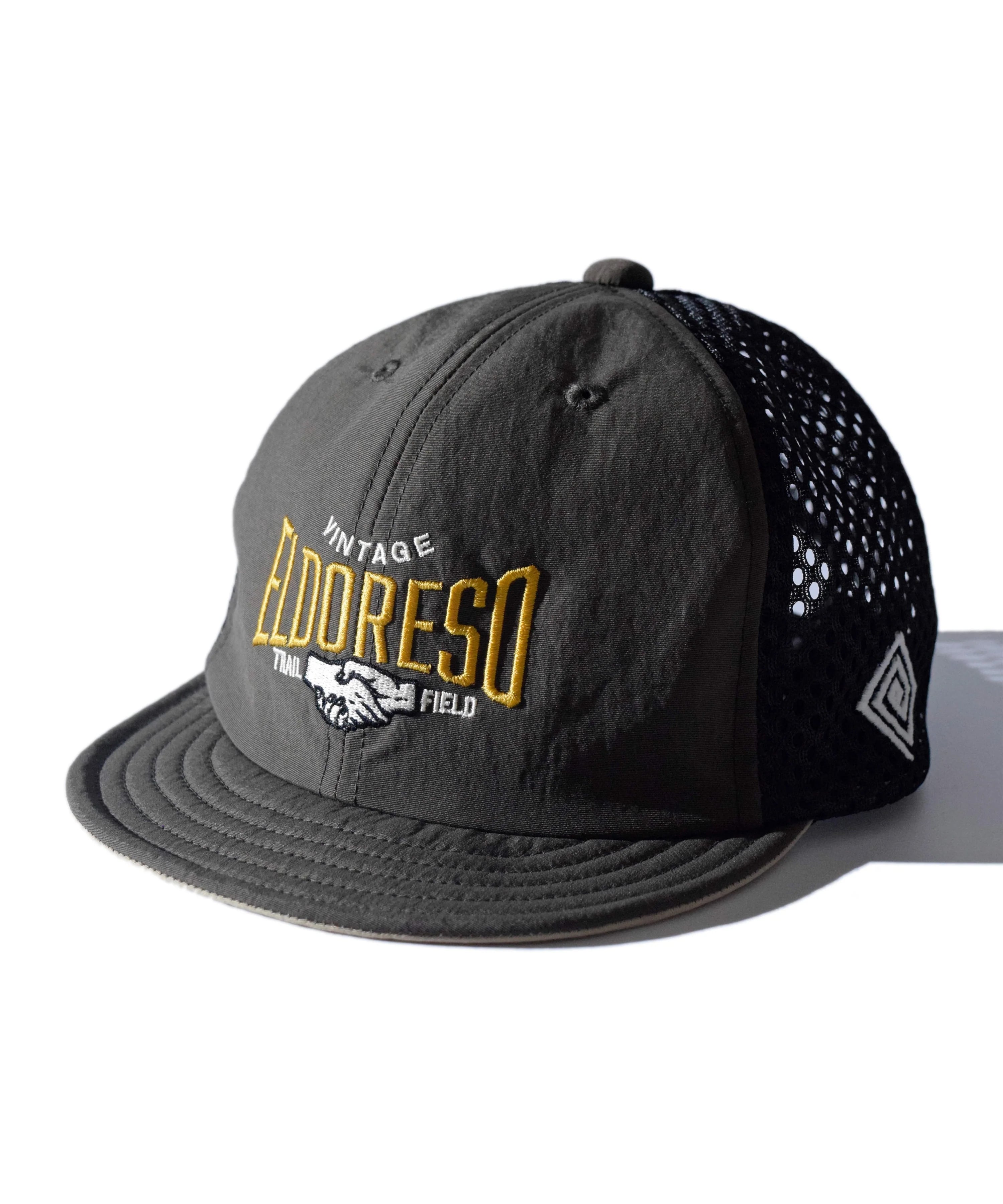 エルドレッソ　ランニングキャップ　S ELDORESO（エルドレッソ）Shake Hands Cap -Brown メンズレディース