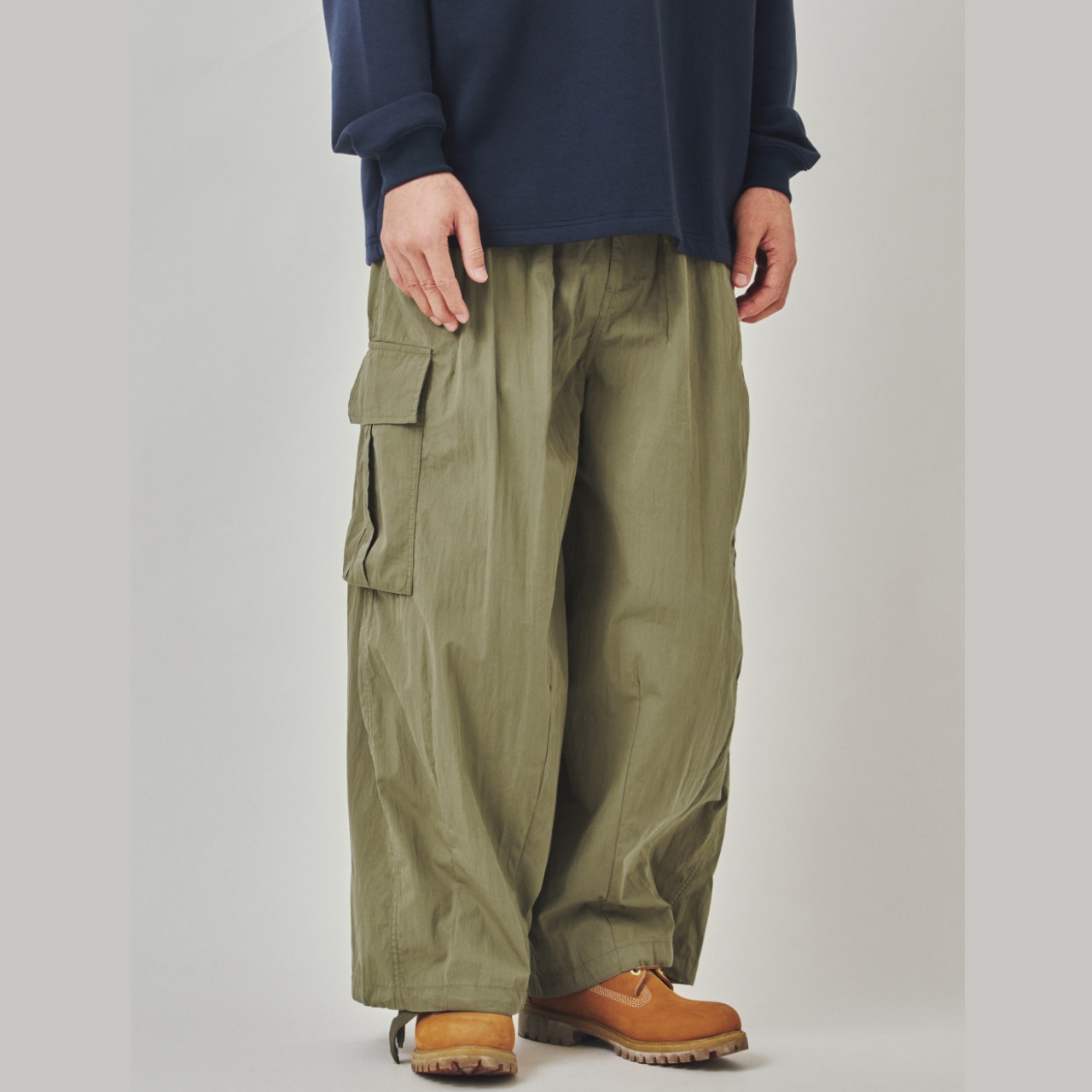 マルチポケット・ナイロンカーゴパンツ N3565 - 6