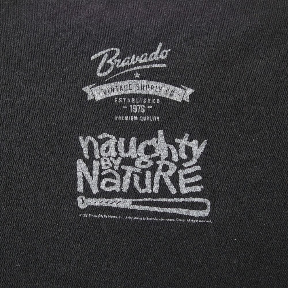 Naughty by Nature Tシャツ XL ブラック,グレー Amazon | Naughty By Nature – Black Classic Logo Tシャツ | T