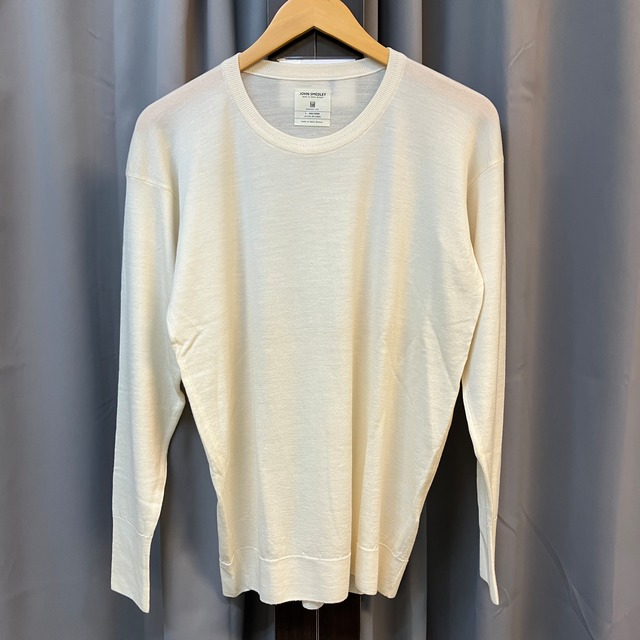 JOHN SMEDLEY "M.HOOLYWOOD  WOOL CREW NECK