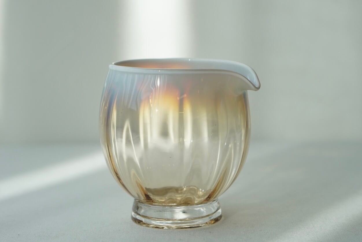 能登島ガラス工房 耐熱 片口