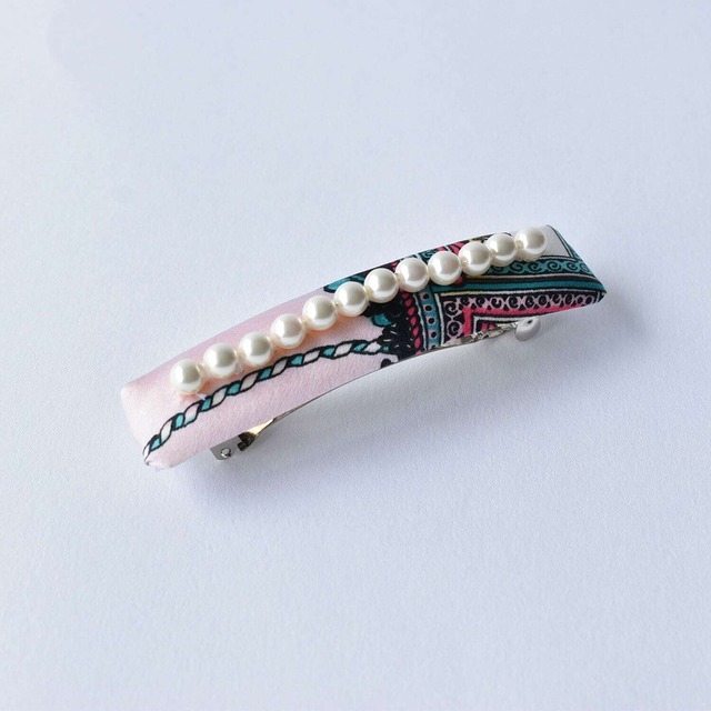 HAIR BARRETTE (パール)/ No,10232-1
