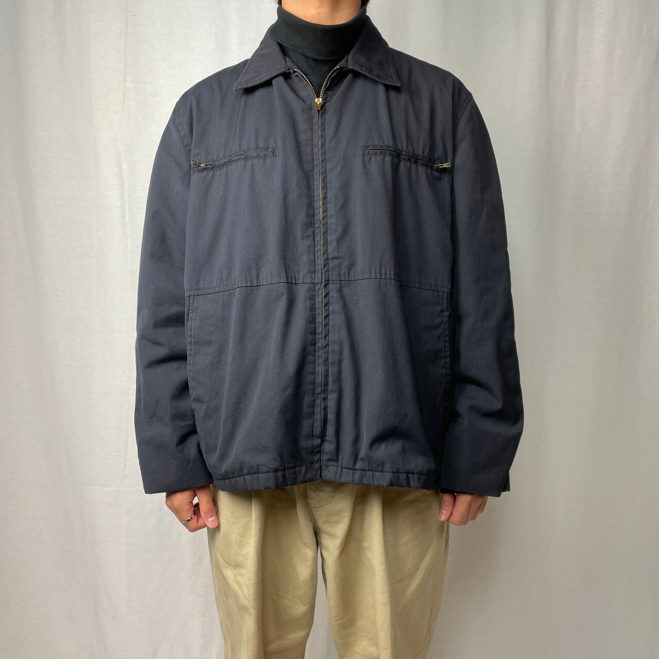 76年納品 U.S.NAVY 米軍実品 サブマリンジャケット ユーティリティー 