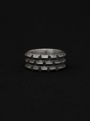 Rusticated Ring (3 row)