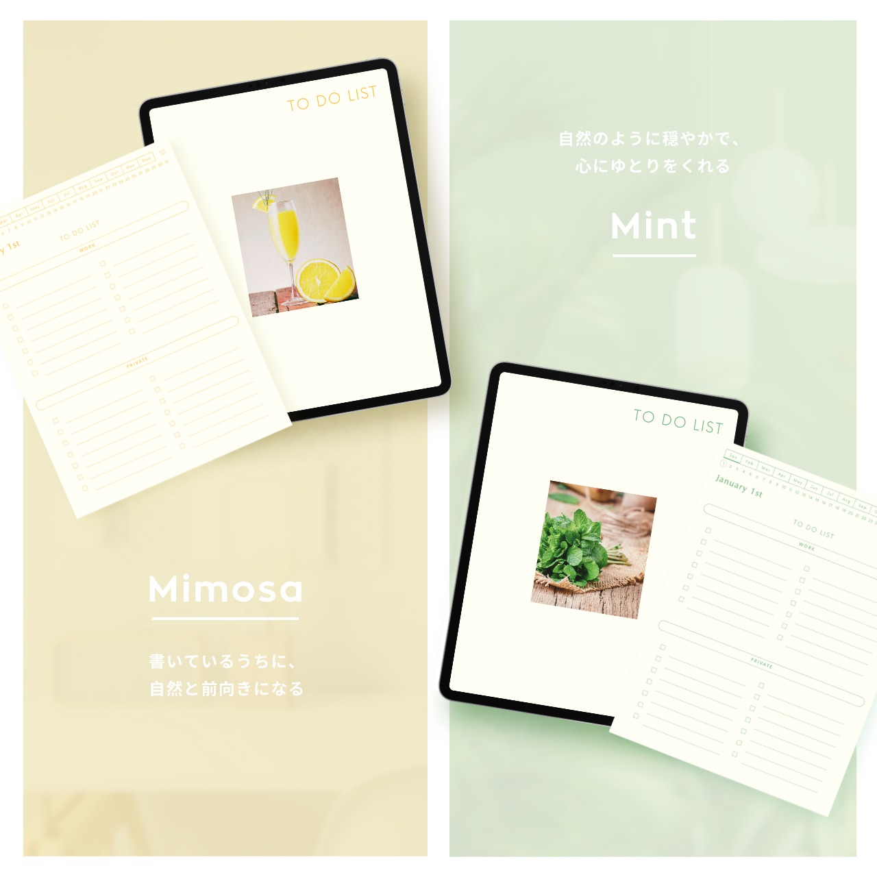 ToDoリスト┊︎6色セット┊︎タスク管理┊︎デジタルプランナー┊︎リンク付き