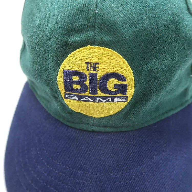 古着 90年代〜 USA製 Swingster Big game 刺繍 キャップ グリーン