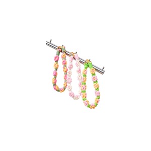 Flower motif hand strap