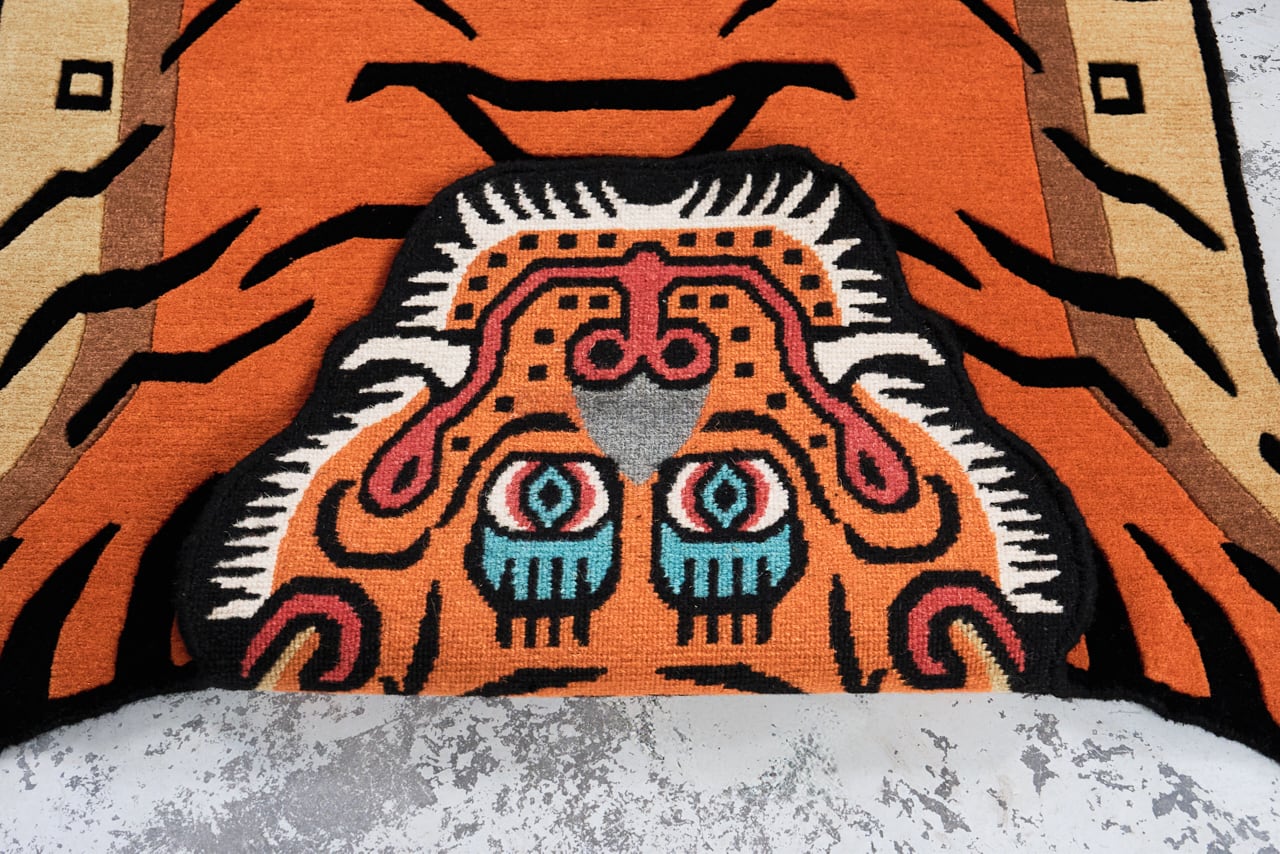 Tibetan Tiger Rug 《Lサイズ•ウール・オリジナル3・トラディショナル