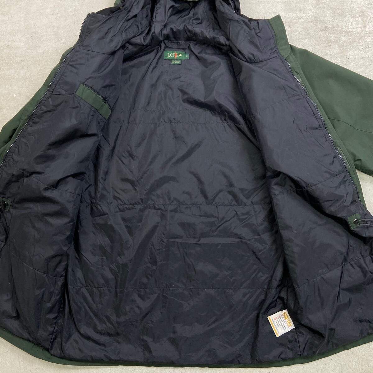 90年代 巨人タグ J.CREW ジェイクルー GORE-TEX マウンテンパーカー